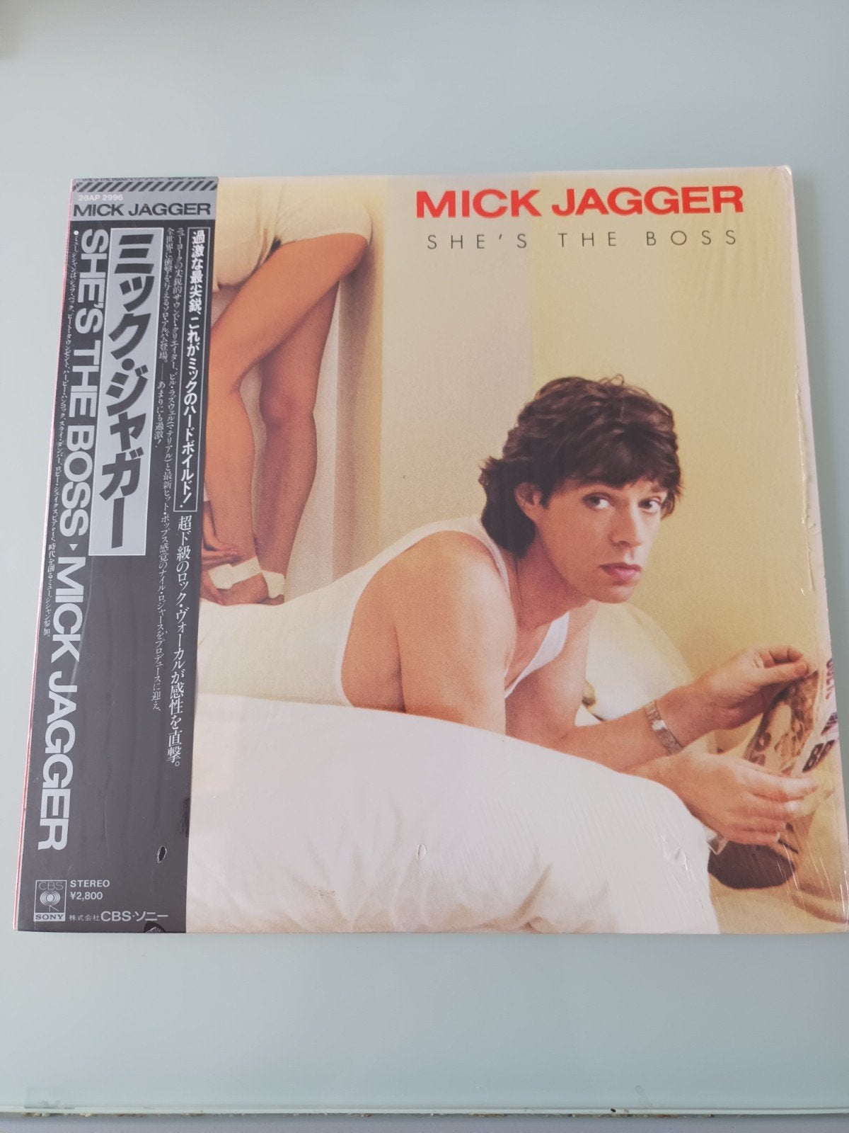 Mick jagger, she's the boss.1ste Japanse persing. 1985., Pop, Ophalen of Verzenden, Nieuw in verpakking, Eerste persing