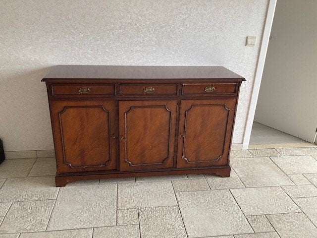 Buffetkast kerselaar, Huis en Inrichting, Ophalen, Gebruikt, 100 tot 150 cm, Met lade(s)