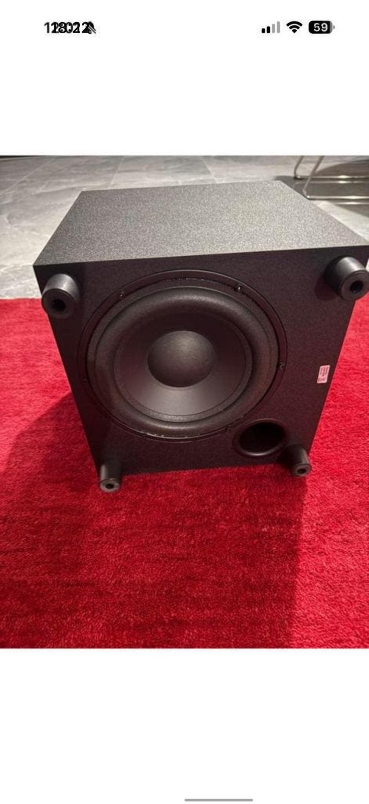 Jamo sub 210, Enlèvement, Comme neuf, Subwoofer, Jamo