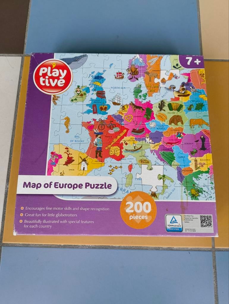 Puzzel Europa, Enlèvement