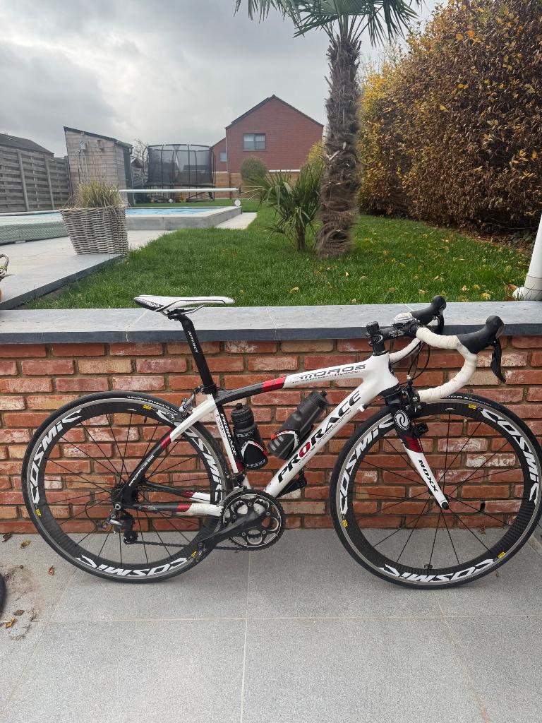 Prorace carbon, Carbon, Heren, 49 tot 53 cm, Zo goed als nieuw