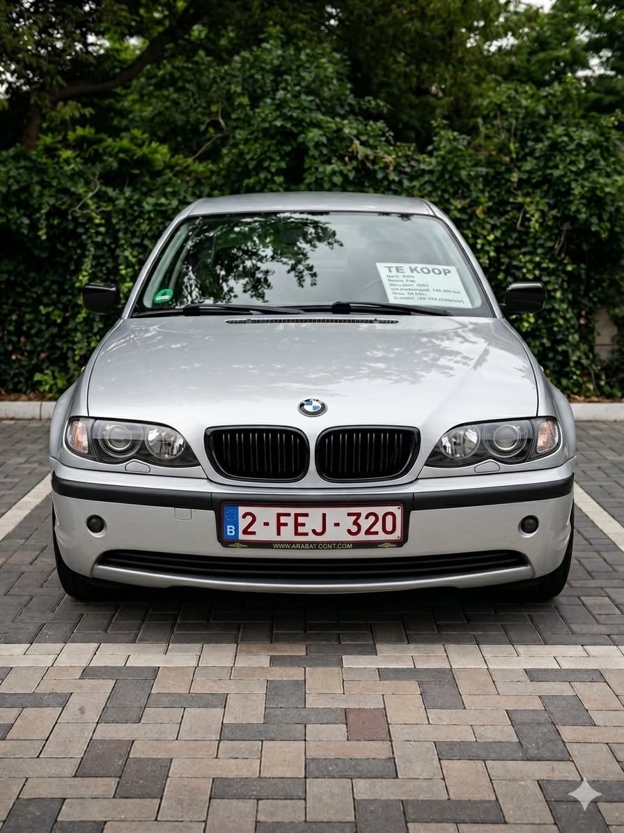 BMW 318i E46 (Facelift) MET KEURING VOOR VERKOOP / top sound, Automaat, Stof, Android Auto, 5 deurs