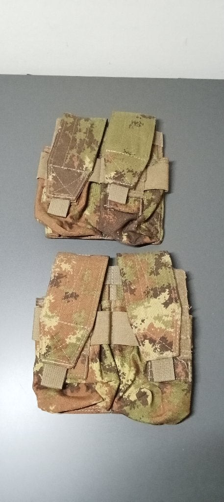 Paire de poches molle camo vegetato Airsoft, Ophalen of Verzenden