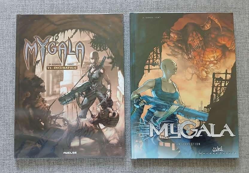 Bd Mygala 2 tomes Di Giorgio Genêt Neuf Dédicace EO, Plusieurs BD, Enlèvement ou Envoi, Comme neuf, Genêt