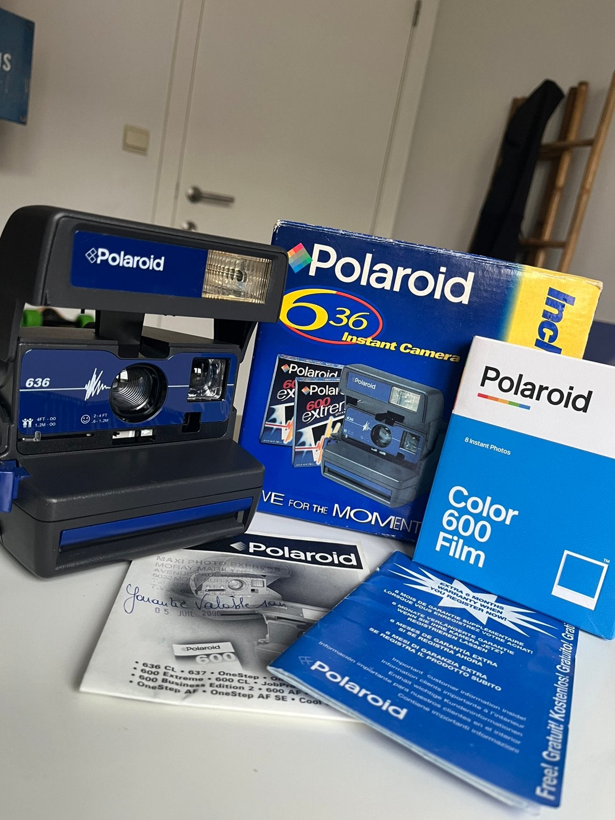 Lot de 3 Polaroid Land Camera, Ophalen, Zo goed als nieuw, Polaroid