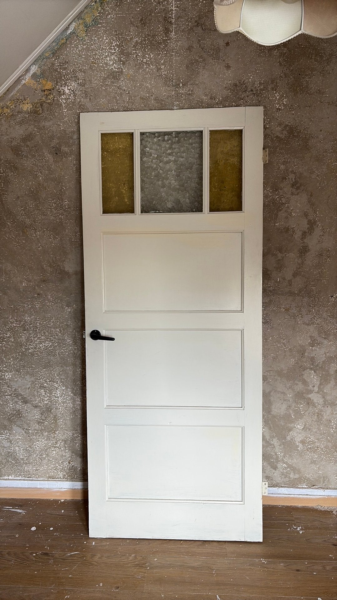 Mooie originele jaren 30’ binnendeuren, Doe-het-zelf en Bouw, Deuren en Vliegenramen, Gebruikt, Glas, Ophalen