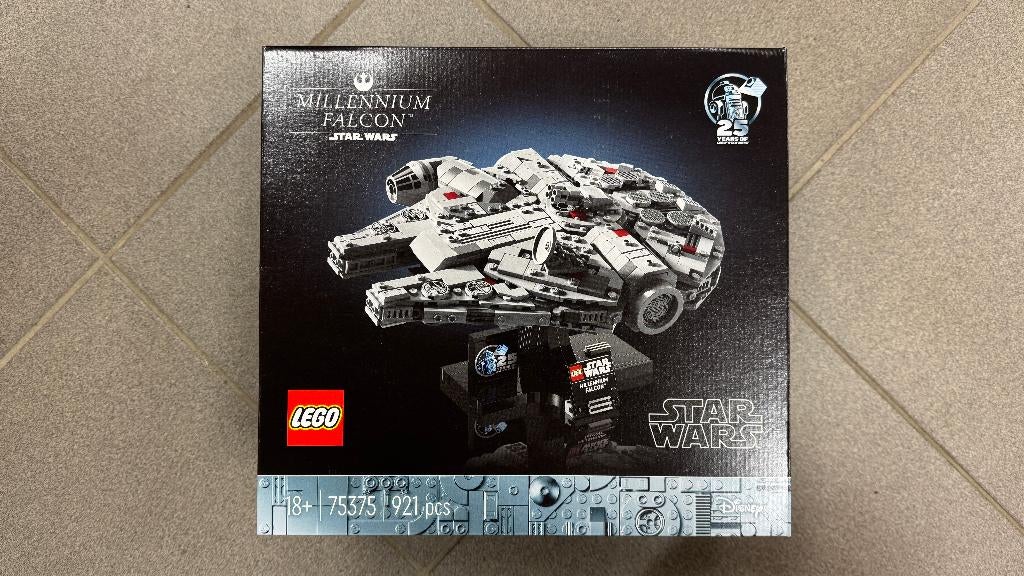 Lego Star Wars 75375 Millennium Falcon, Neuf, Lego, Ensemble complet, Complet