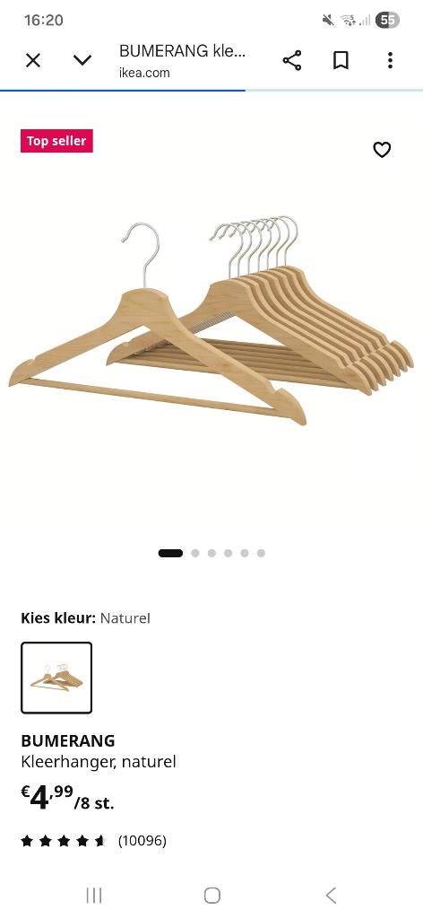 Houten Kapstokken, Huis en Inrichting, Woonaccessoires | Kapstokken, Ophalen, Zo goed als nieuw, Hout, Overige typen
