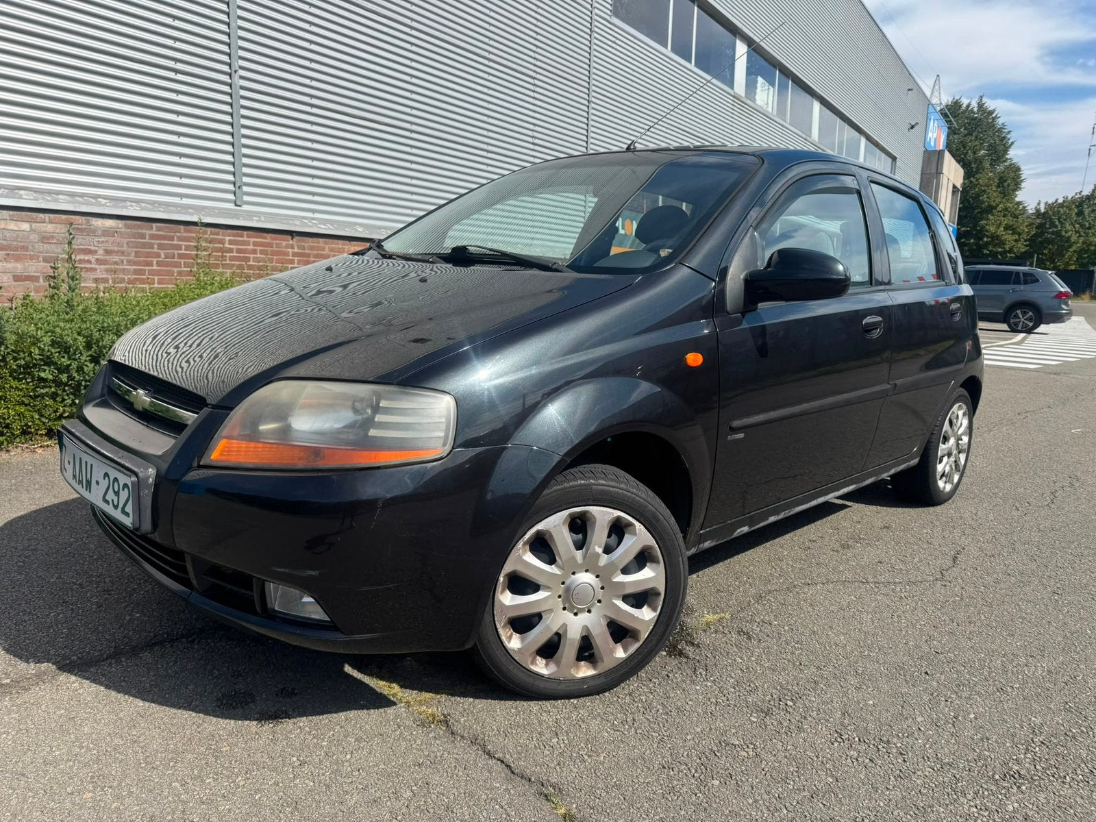 Daewoo Kalos 1.4 SX * Automaat * Airco * 5-deurs, Auto's, Daewoo, Stof, Zwart, Kalos, Zwart