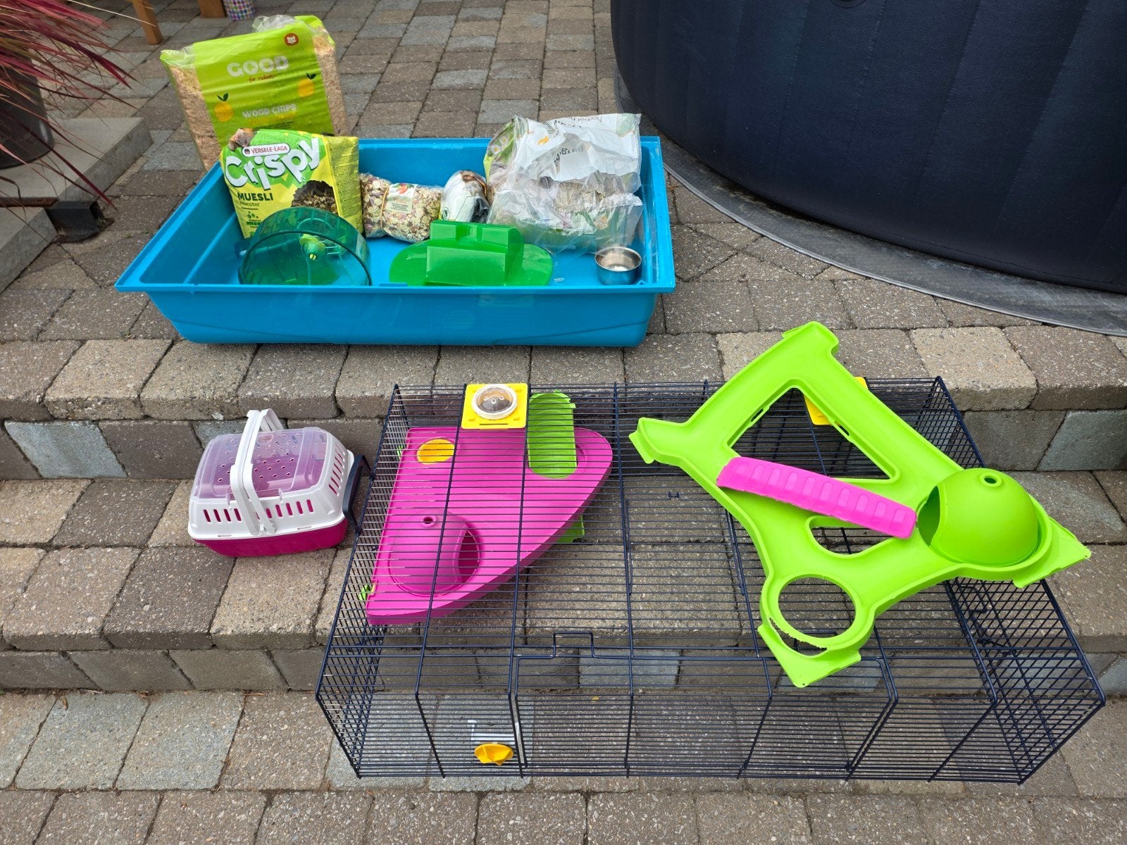 benodigdheden voor hamster, Ophalen, Hamster