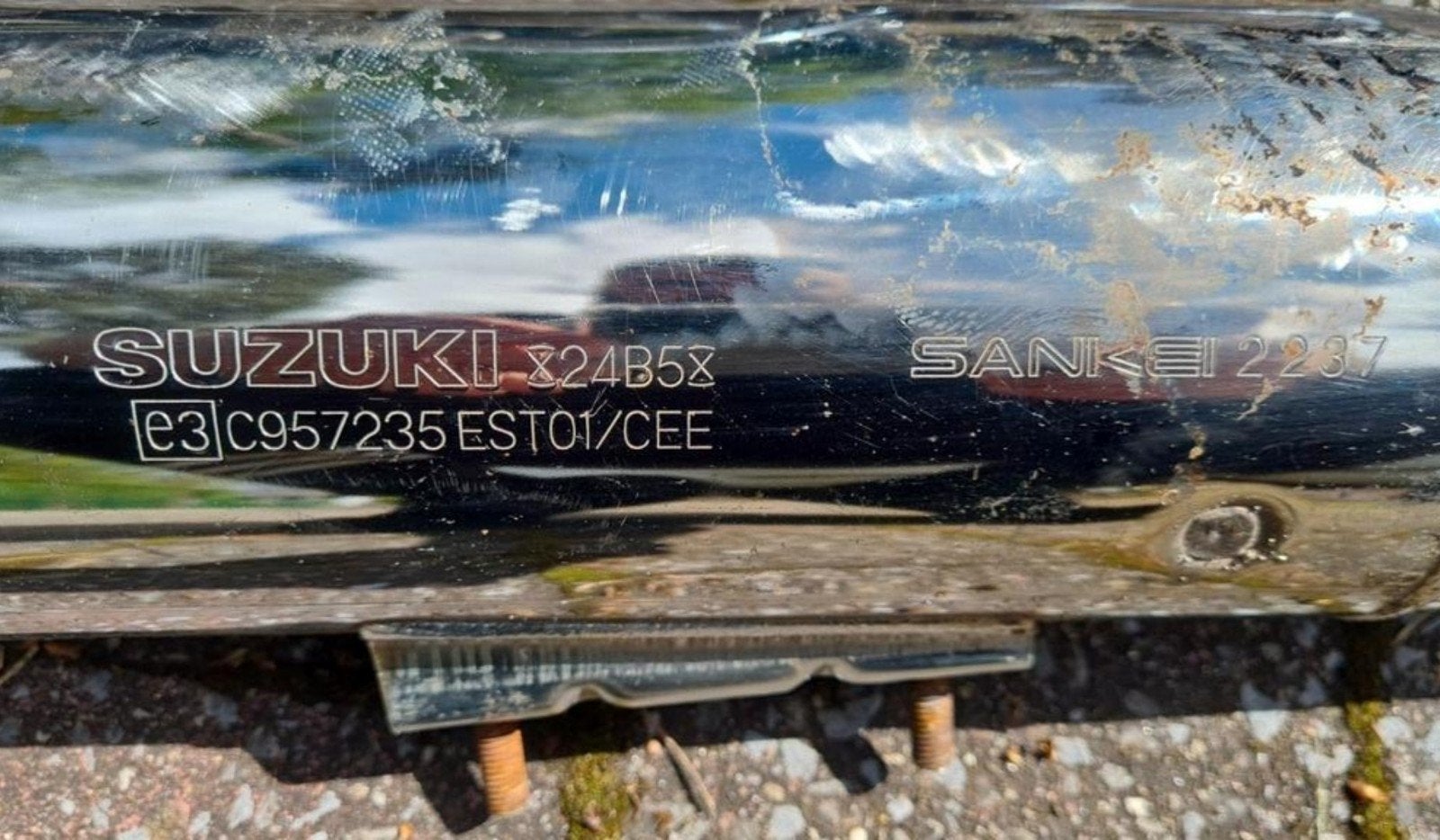 Silencieux d'échappement Suzuki LS650, Motos, Enlèvement
