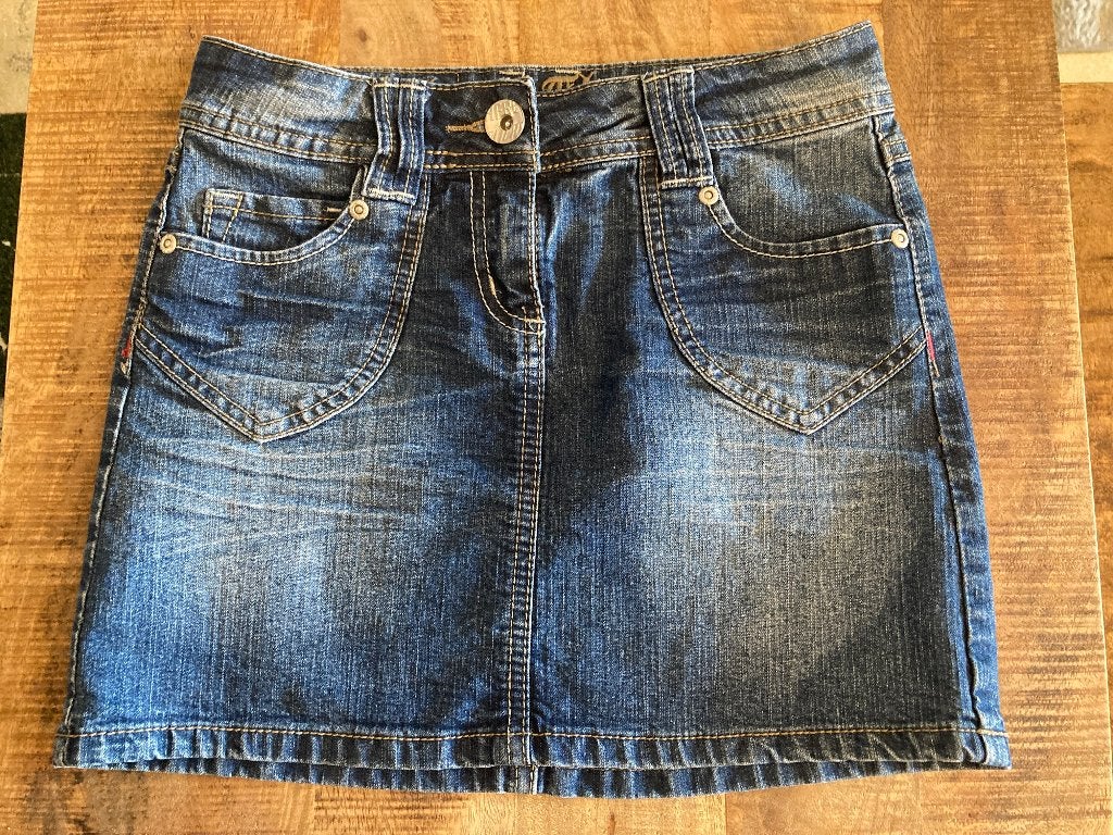 Jeansrok - C&A - maat 146, Enfants & Bébés, Vêtements enfant | Taille 146, Enlèvement ou Envoi, Utilisé, Fille, C&A