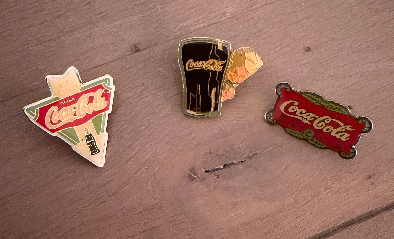 Lot de 3 pins Coca-Cola, Enlèvement, Comme neuf