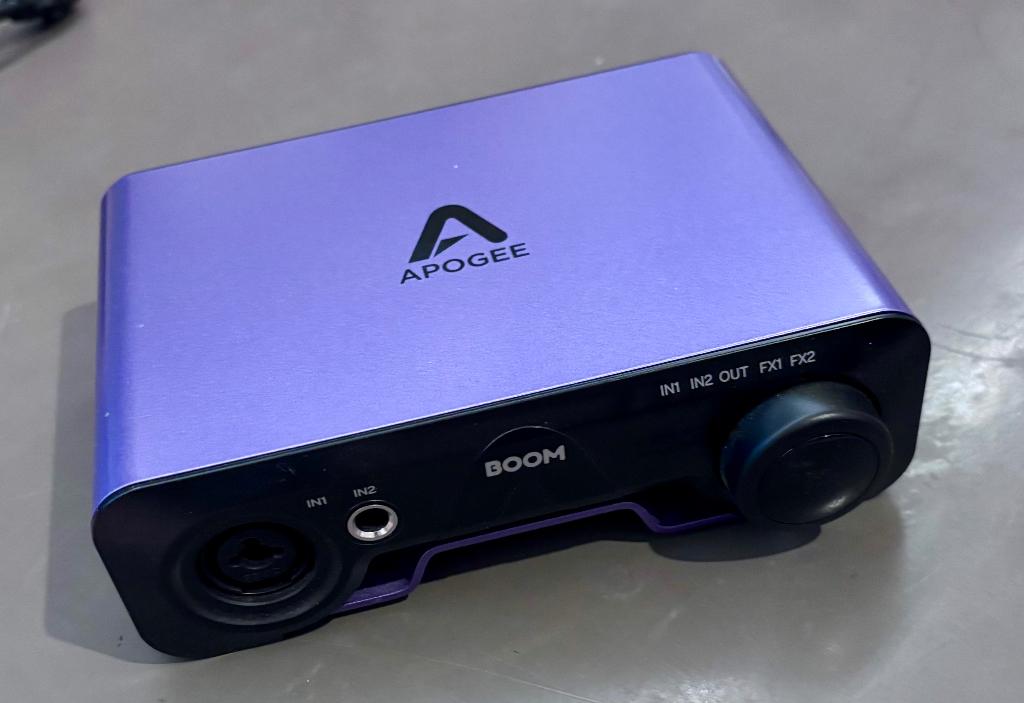 Apogee BOOM audio interface, Ophalen of Verzenden, Zo goed als nieuw, Audio