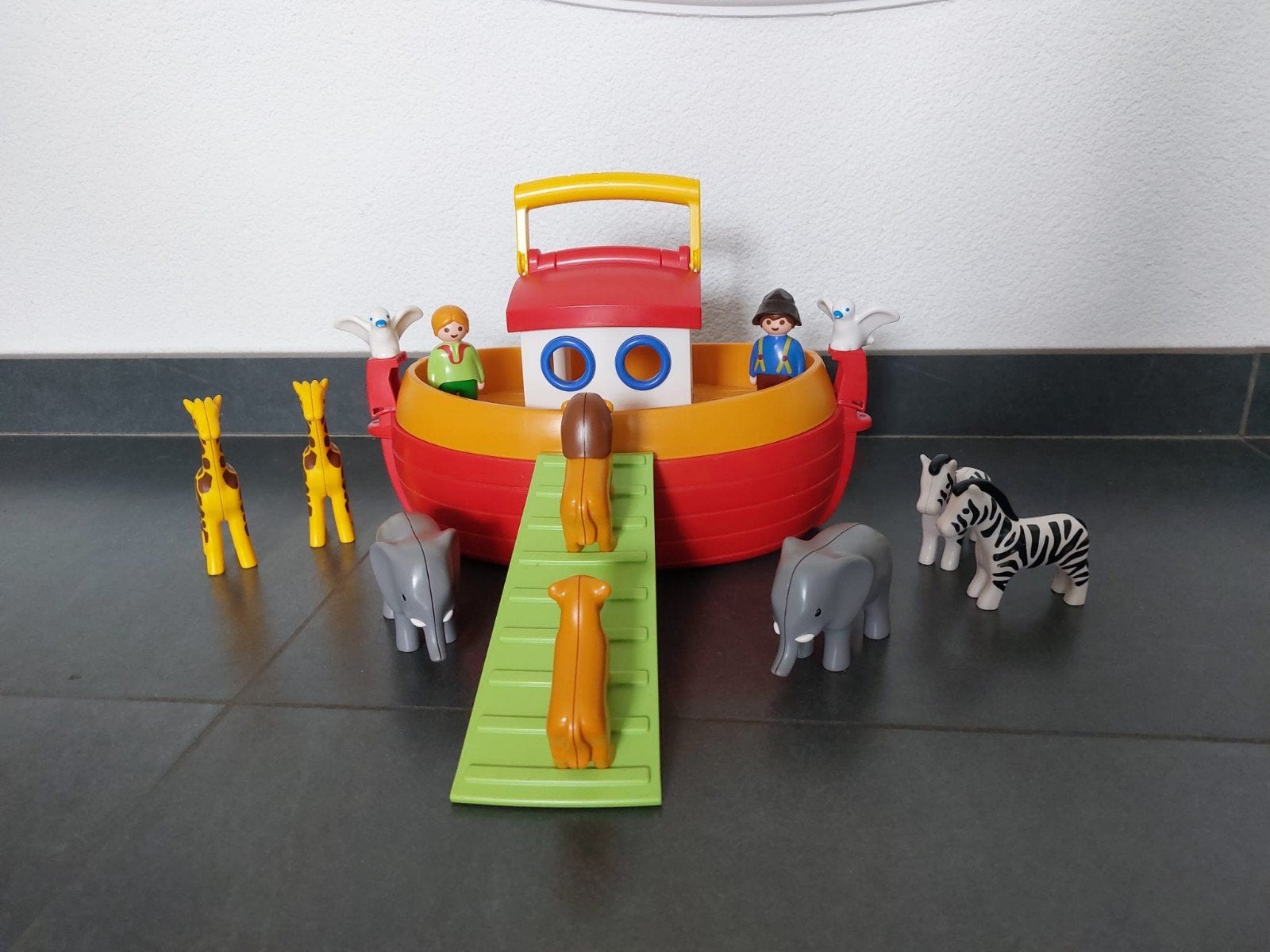 Playmobil Ark van Noach, Complete set, 1.2.3, Ophalen of Verzenden, Zo goed als nieuw