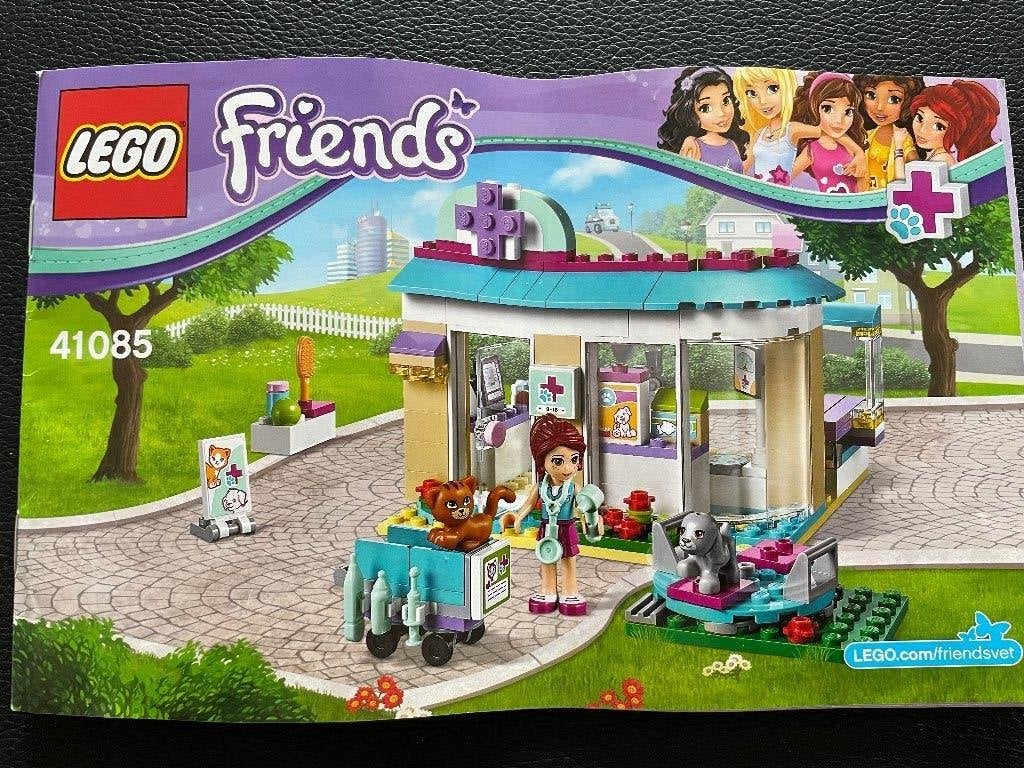 LEGO Friends 41345 La clinique vétérinaire Heartlake, Lego, Ensemble complet, Friends, Comme neuf