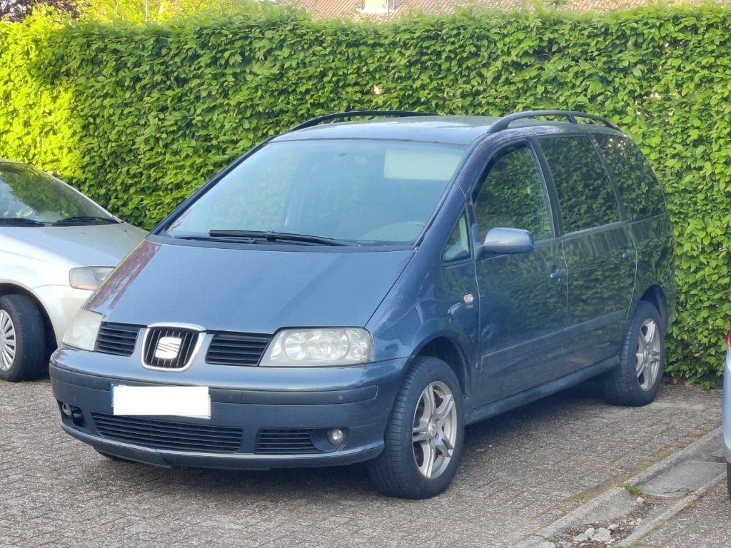 Seat Alhambra 7 zitplaatsen, Autos, Seat, Argent ou Gris, Achat, 7 places, Boîte manuelle