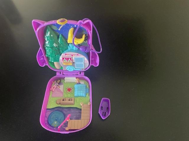 Polly Pocket Polly & Shani Uil Kamp, Verzamelen, Speelgoed, Ophalen