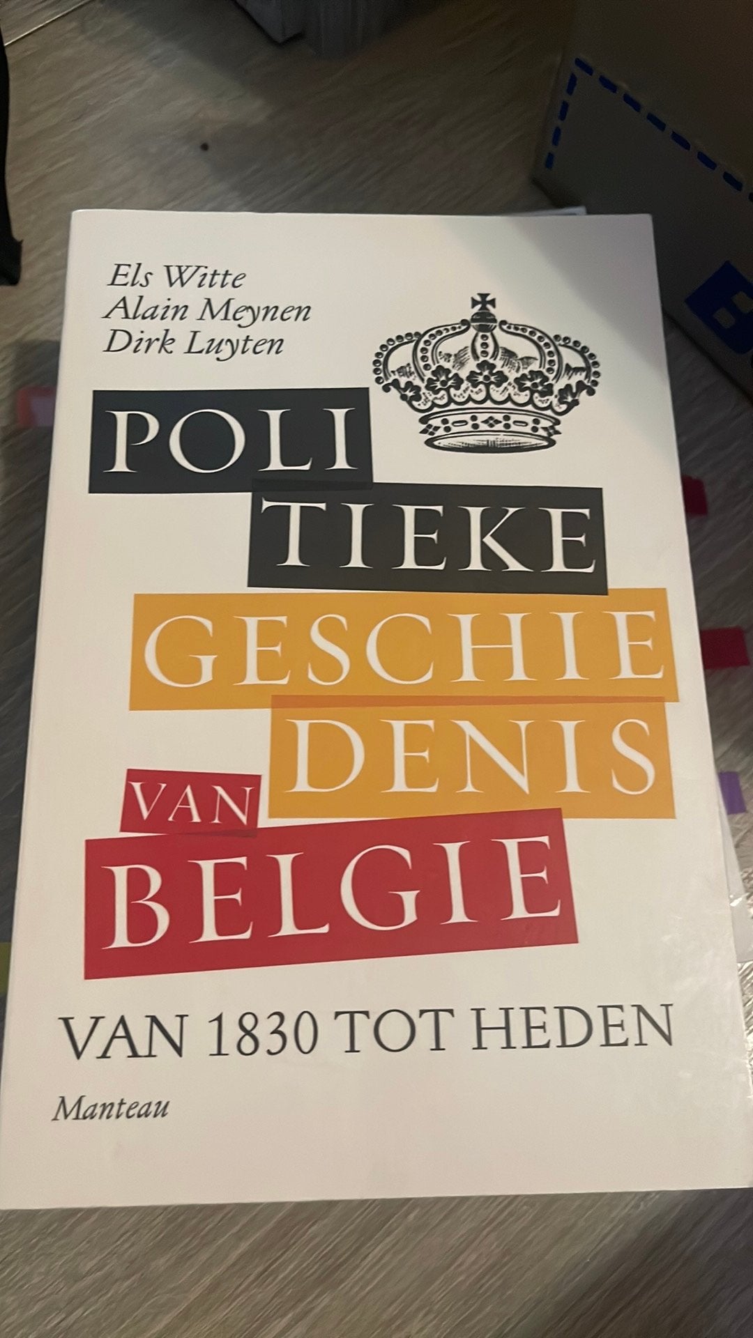 Politieke geschiedenis van belgie, Boeken, Ophalen, Gelezen