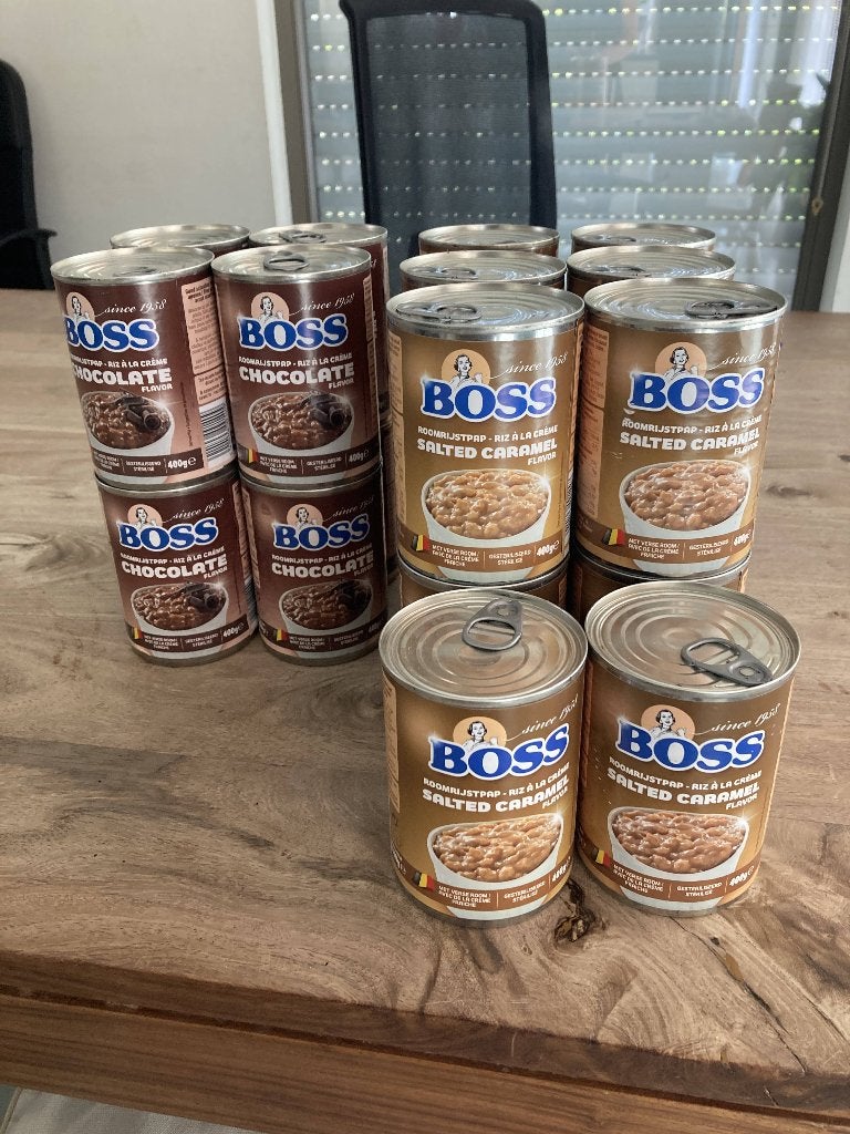 Riz au lait à la crème Lot Boss, récupérez tout pour 5 euros, Enlèvement ou Envoi