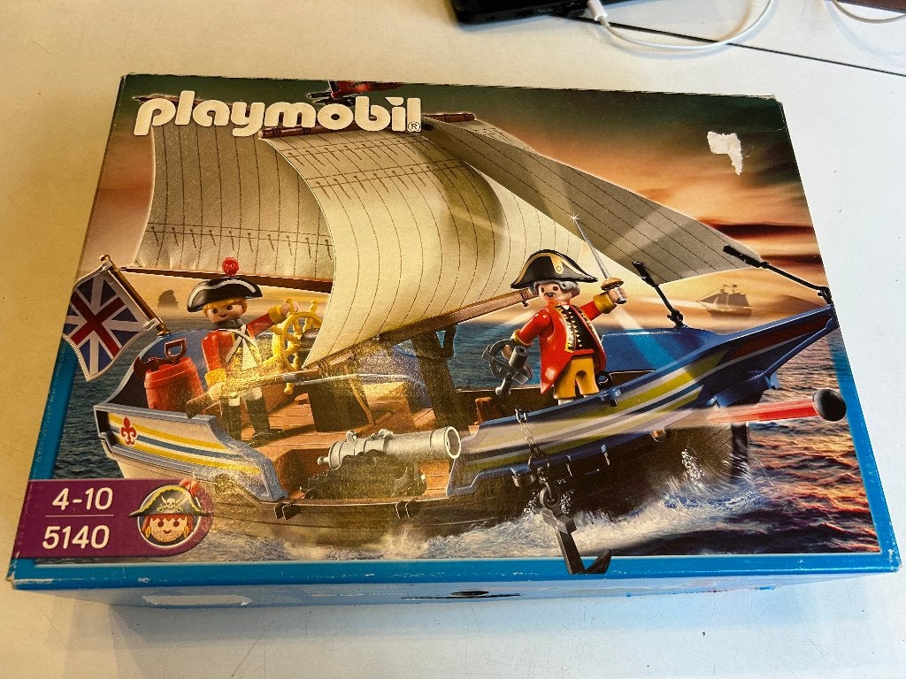 PLAYMOBIL 5140 - Britse KANONBOOT, Enfants & Bébés, Jouets | Playmobil, Enlèvement ou Envoi