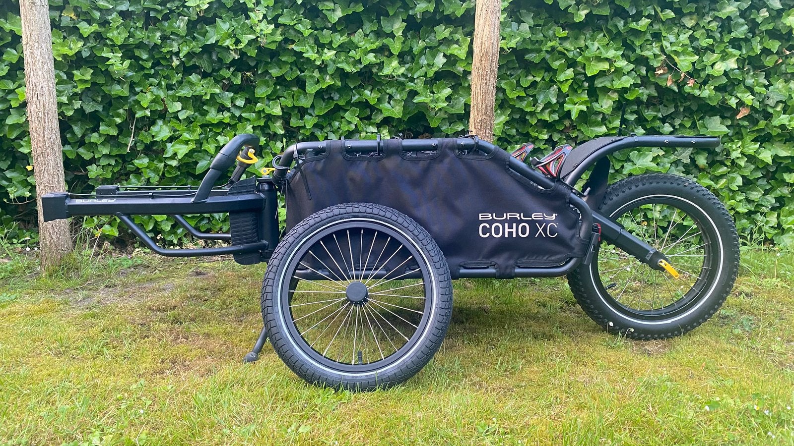 BURLEY COHO XC Single Wheel Cargo Trailer, Fietsen en Brommers, Ophalen, Opvouwbaar, Bagagekar, 20 tot 40 kg