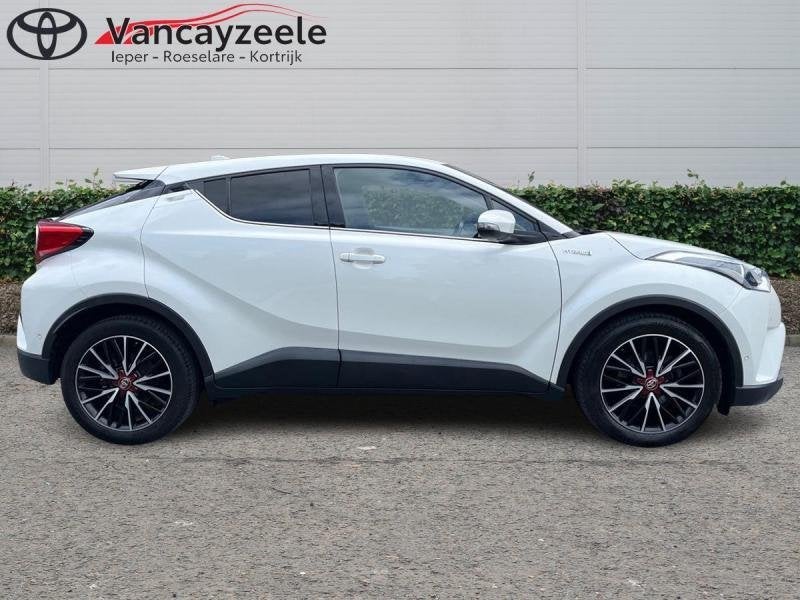 Toyota C-HR C-HIC+afneembare trekhaak+cam+gps+sens V+A, 122 pk, Euro 6, Wit, Bruin