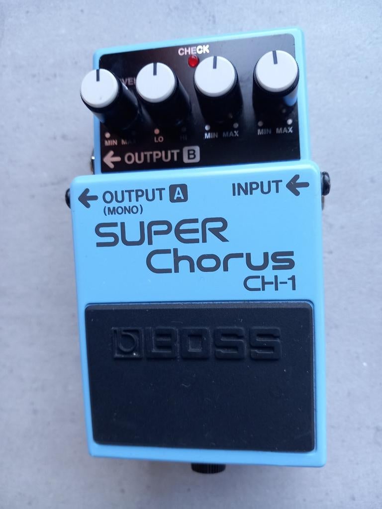 Boss Ch-1 Super Chorus, Musique & Instruments, Effets, Enlèvement, Chorus