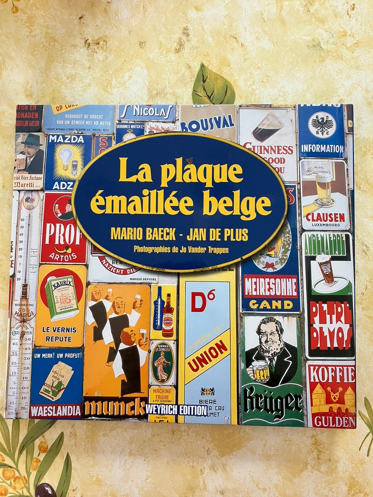 Assiettes en émail belge, Collections, Enlèvement ou Envoi, Comme neuf