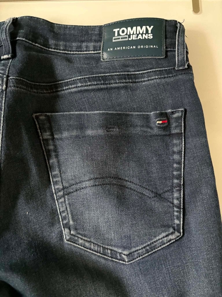 Tommy Jeans « Slim Scanton » 34/32 - Jeans bleu foncé homme, Enlèvement ou Envoi, Comme neuf, W33 - W34 (confection 48/50), Bleu