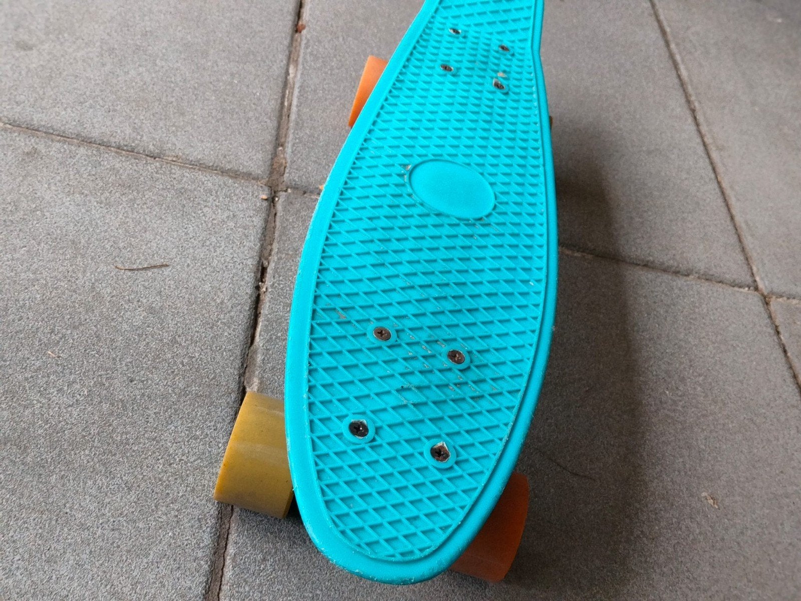 Pennyboard blauw – goede staat, Ophalen, Gebruikt, Skateboard