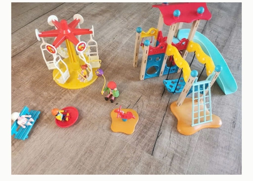 Plaine de jeux playmobil, Enfants & Bébés, Enlèvement, Comme neuf, Kit complet, Autres types