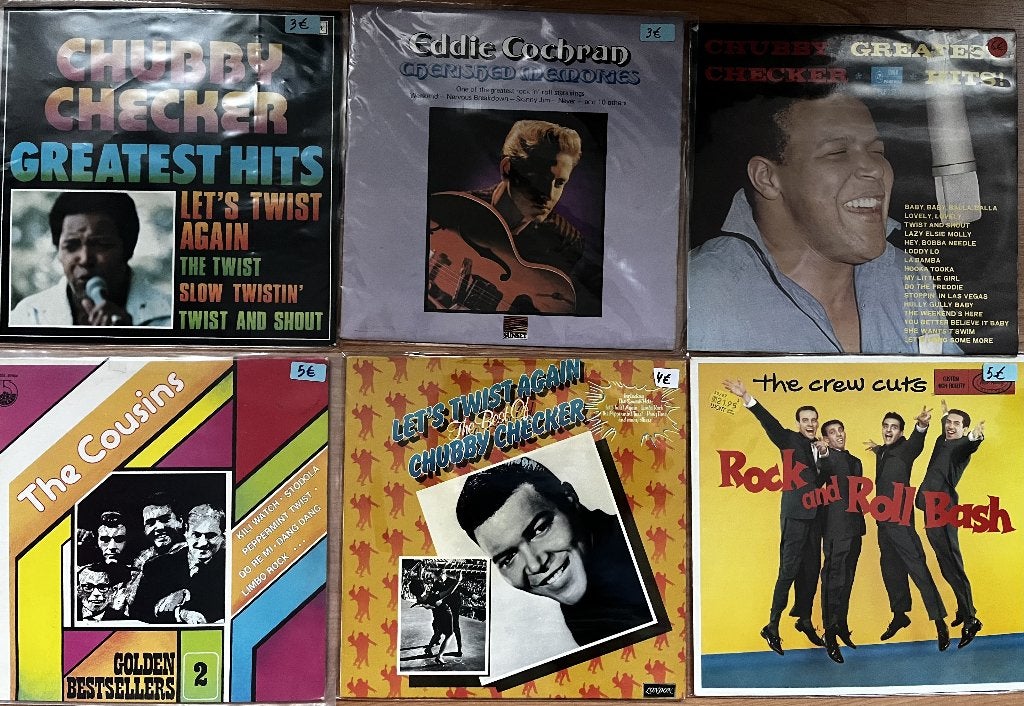 lot van 6 lp's - letter C - Rock 'n' roll, LP, Gebruikt, Ophalen of Verzenden, Rock-'n-roll