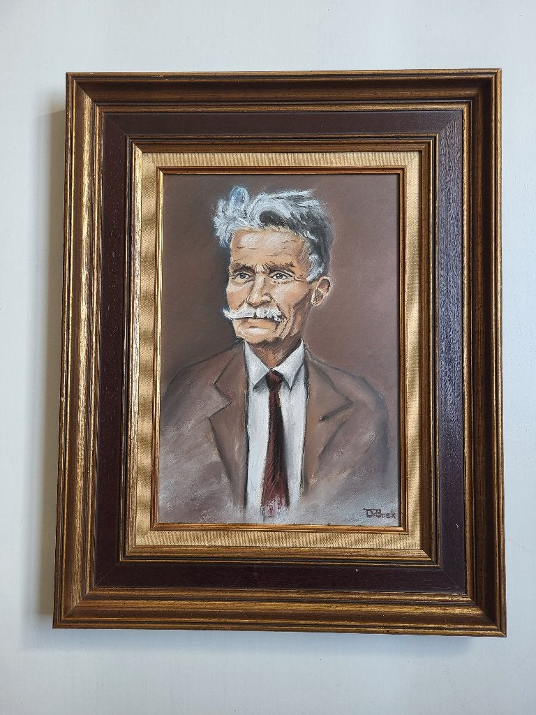 Portret Stijn Streuvels, Antiek en Kunst, Ophalen