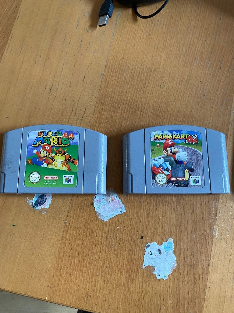 Jeux Nintendo 64, Enlèvement, Utilisé