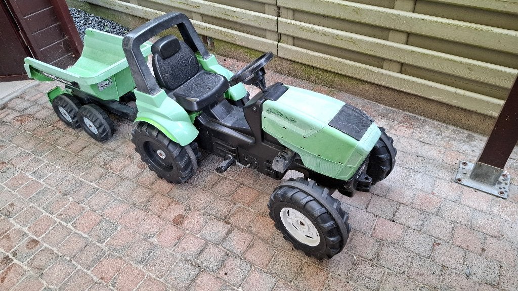 tracteur pour enfants avec chariot, Enlèvement, Utilisé