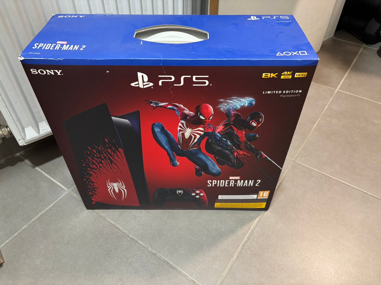 Ps5 édition spiderman 2 500gb, Enlèvement, Comme neuf