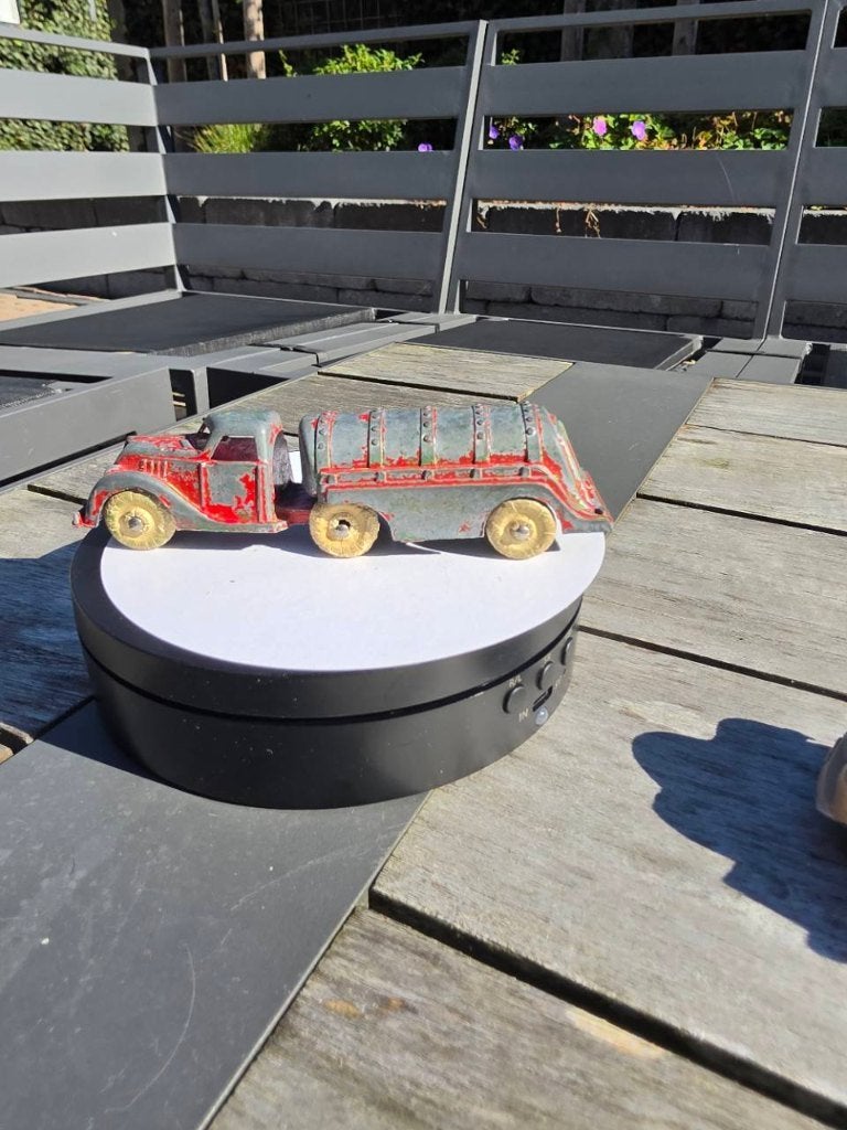 Hubley metalen speelgoed tankwagen vintage, Ophalen
