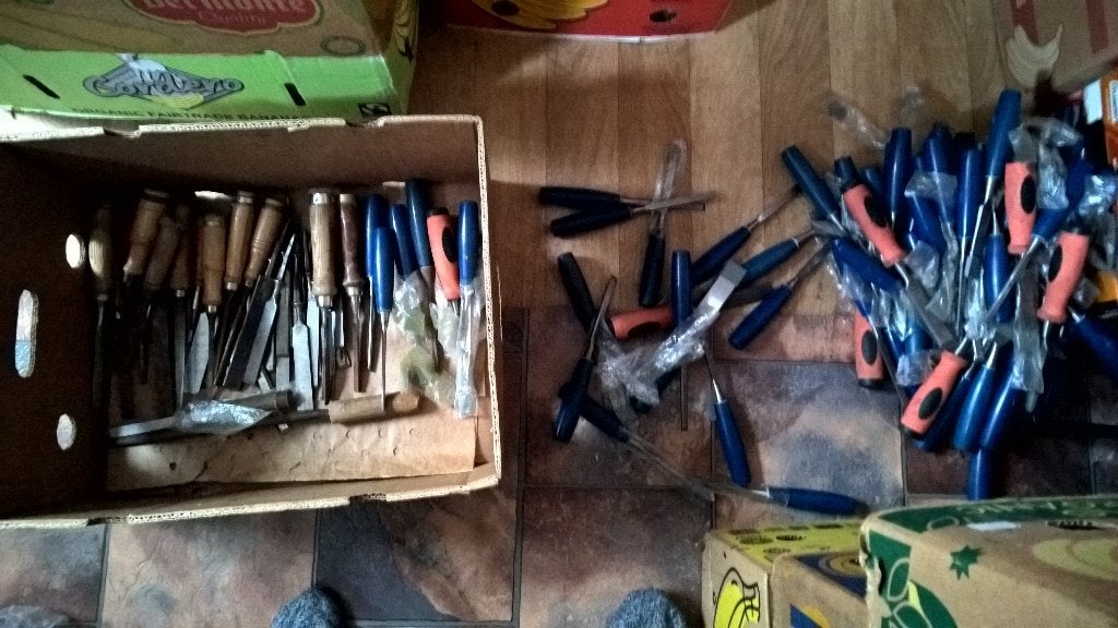 ciseaux a bois plus 100 piece, Bricolage & Construction, Enlèvement, Comme neuf