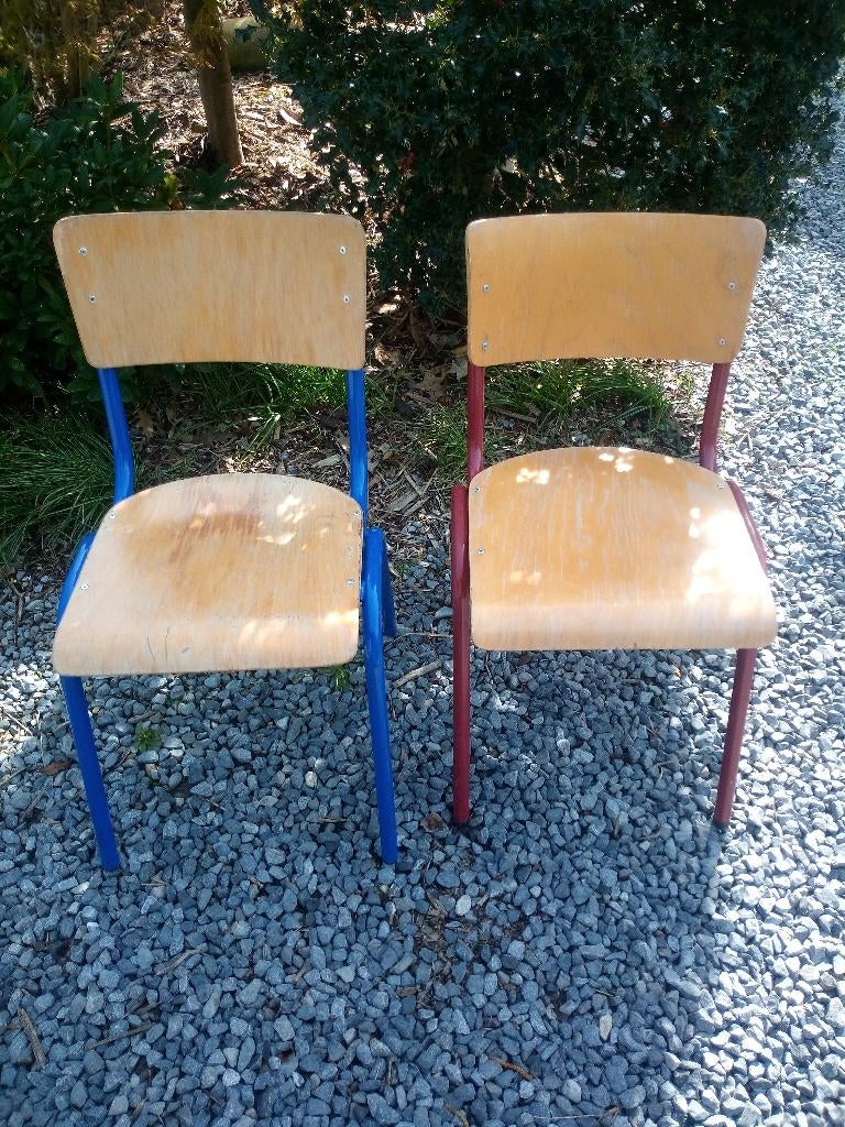 stoelen, Ophalen, Bruin, Zo goed als nieuw, Vijf, Zes of meer stoelen