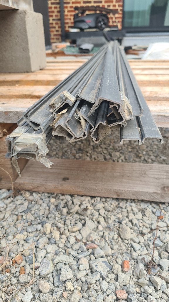 Aluminium profielen 2,7m, Doe-het-zelf en Bouw, Metalen, Ophalen, Nieuw, Aluminium