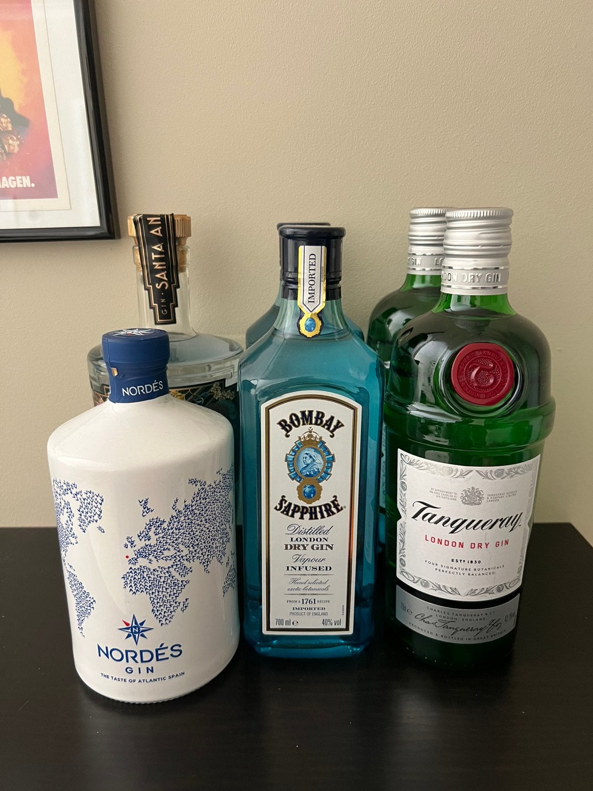 Gin Bombay Sapphire, Tanqueray, Collections, Enlèvement ou Envoi, Comme neuf