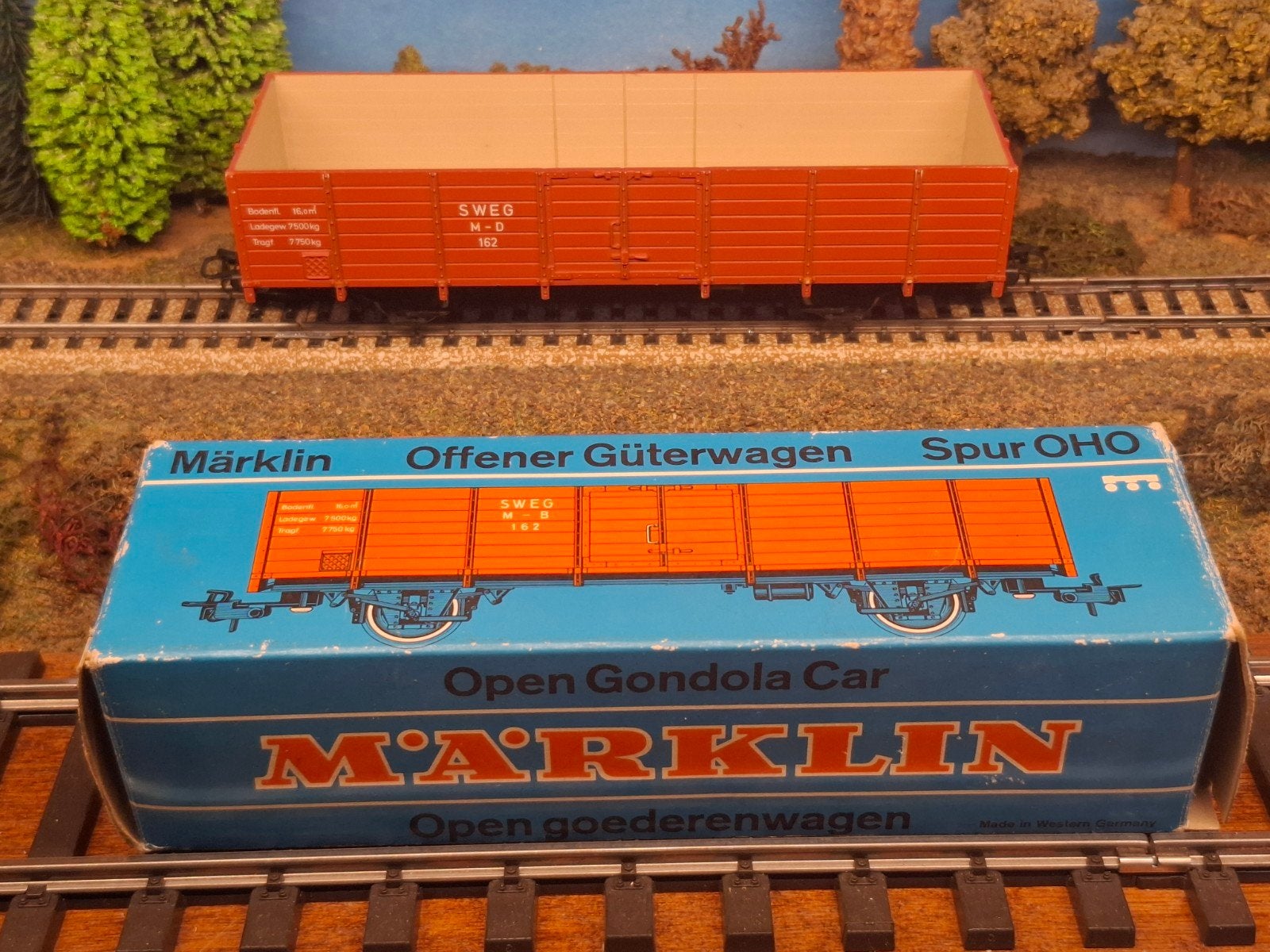 2 st marklin minex goederen wagons in ovp, Ophalen of Verzenden, Wagon