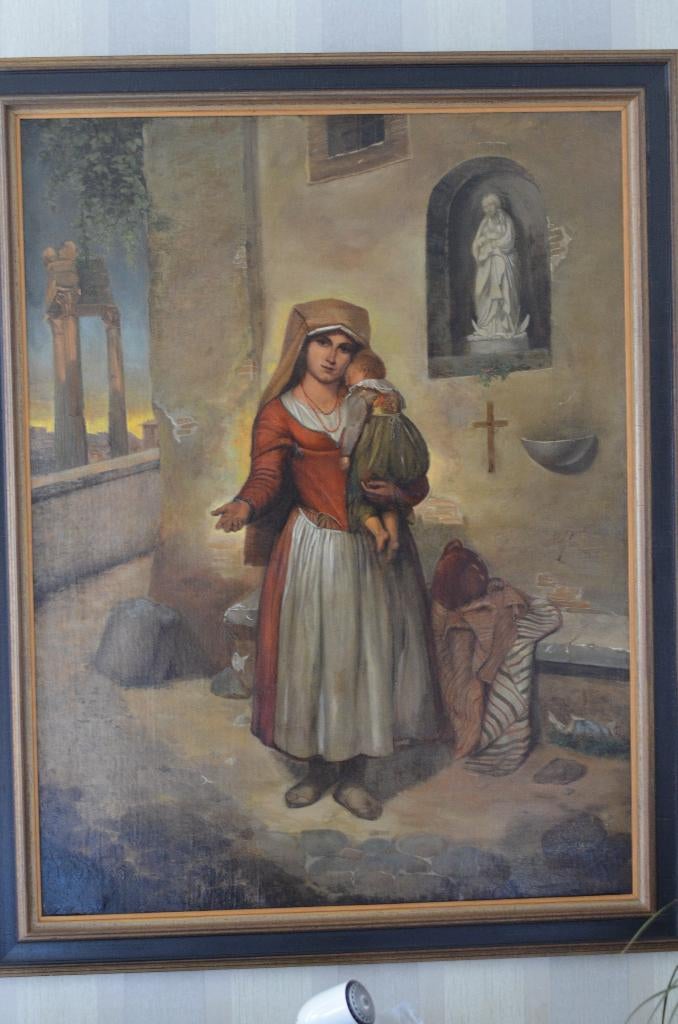 Schilderij op doek, Antiek en Kunst, Ophalen