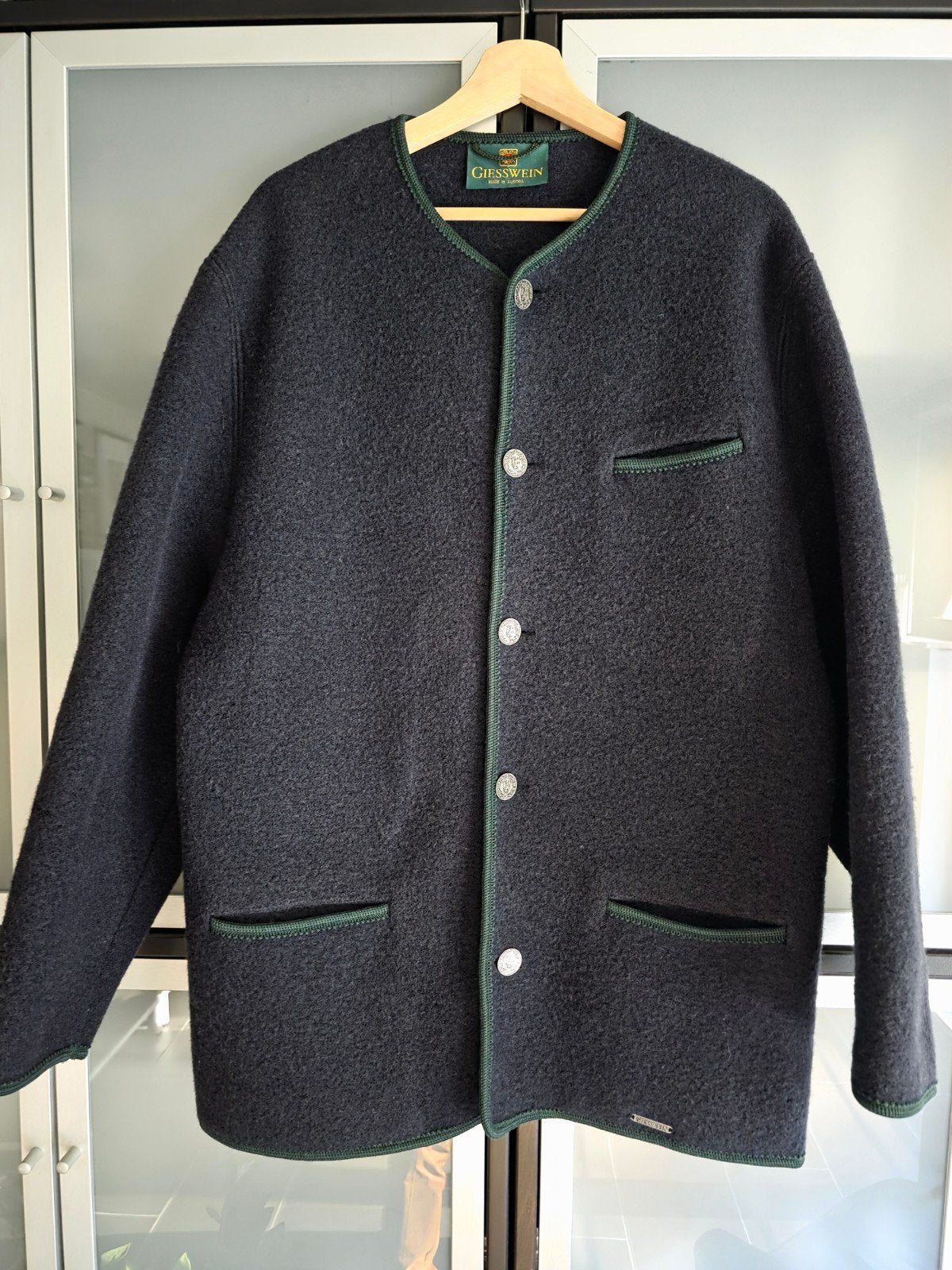 Veste Giesswein laine bleue, Vêtements | Hommes, Enlèvement ou Envoi, Giesswein, Bleu, Taille 52/54 (L)