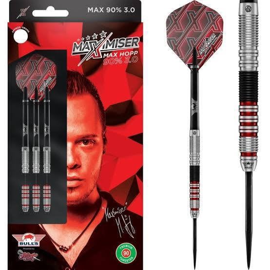 Bull's Max Hopp Max 90 3.0 90 % Steeltip 23 g (NOUVEAU !), Sports & Fitness, Enlèvement ou Envoi, Neuf, Fléchettes