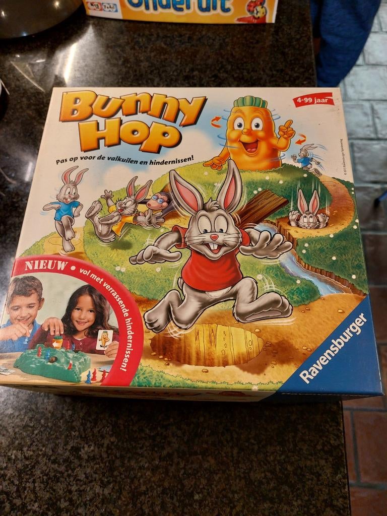 Bunny Hop, Drie of vier spelers, Ophalen, Zo goed als nieuw, Ravensburger