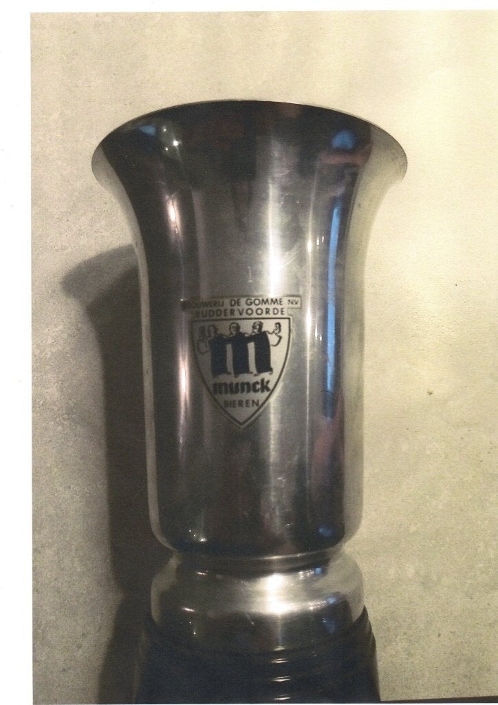 OUDE TROFEE BEKER MUNCK BIEREN, Verzenden, Nieuw, Overige typen