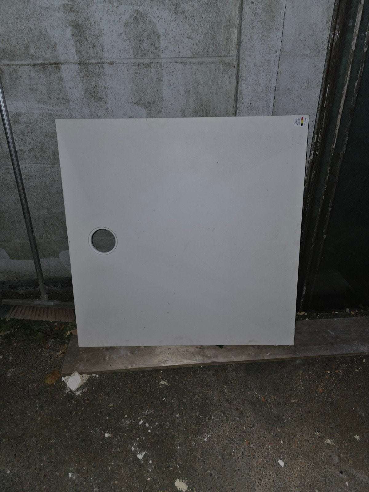 Nieuwe douchebak 90x90, Ophalen