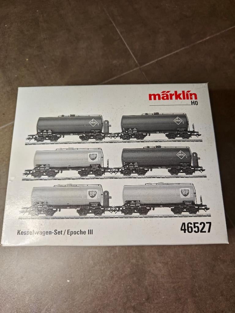 Marklin 46527 BP/ARAL ketelwagen set, Hobby en Vrije tijd, Wisselstroom, Ophalen of Verzenden, Märklin, Nieuw
